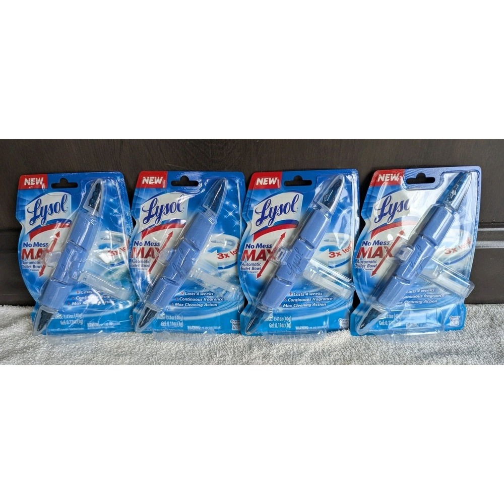 Lysol Automatic Toilet Bowl Cleaner Ocean Fresh No Mess Max Vintage Discontinued